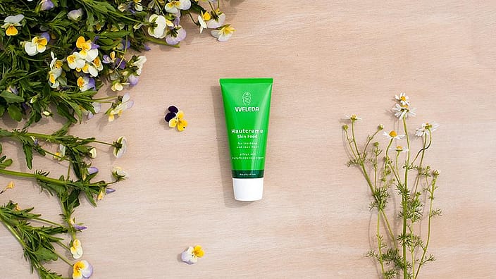Skin Food с цветами