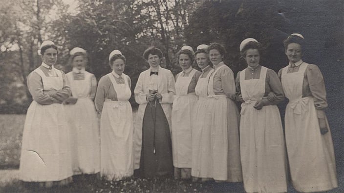 Nurses of the Ita Wegman clinic